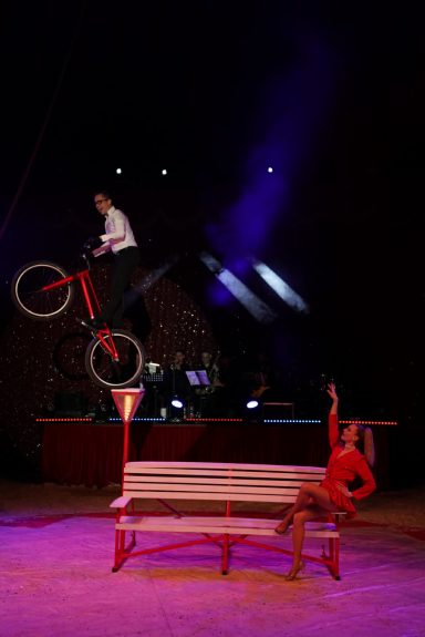 Walery mit seinem Bike